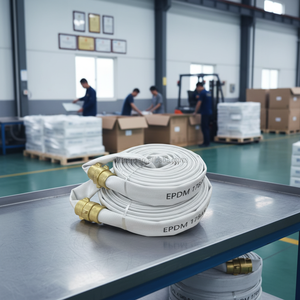 Manguera Contra Incendios de Lona de Alta Presión de 76mm y 100mm, 6-20 Bares, PVC, 3 Pulgadas, Equipo de Seguridad Contra Incendios, Venta al Por Mayor de Fábrica, Certificación CE - Product Image 2