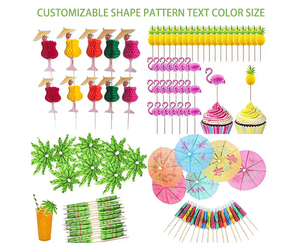 Thân Thiện Với Môi Tre Ô Tăm Tăm Tăm Tăm Hình Dạng Ô Bọc Giấy Cocktail Chọn Cho Đám Cưới Campouts Ngoài Trời - Product Image 3