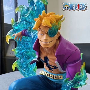 Figuras de Anime Hechas a Mano al por Mayor, One Piece, Pose de Sentadilla, Pájaro Inmortal, Marco, Hermano del Caballito, Modelo Hecho a Mano, Adornos - Product Image 2