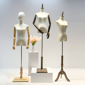 <span class=keywords><strong>Mannequin</strong></span> ajustable pour femme, demi-corps, pour magasin de vêtements, accessoires de vitrine, présentoir de robes de mariée, support de présentation de vêtements - Product Image 4