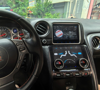 Android Multimedia para Nissan GTR 2008 R35 2016-Radio de coche navegación DVD GPS aire acondicionado pantalla inalámbrica CarPlay 4G