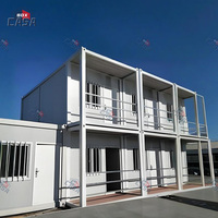 Maison conteneur détachable de 20 pieds, maisons modulaires préfabriquées de luxe à faible coût pour les applications de salle de bain, bureau à domicile, hôtel