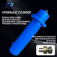 Cylindre hydraulique résistant aux hautes températures et aux hautes pressions, à longue course 700/800/1000/1200 mm, à double action, cylindres à huile