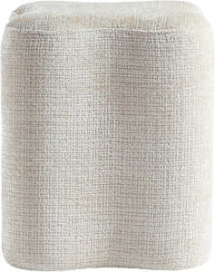 Puf Tradicional de Madera Maciza, Mueble de Salón, Otomana, Cojín de Suelo, Reposapiés, Taburete, Asiento de Tela, Decoración de Dormitorio - Product Image 3