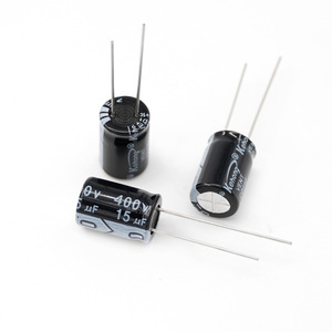 Kehong 400V 15UF 10x15mm High Voltage Aluminum Electrolytic Capacitor For Control Board With REACH Certification - Product Image 2