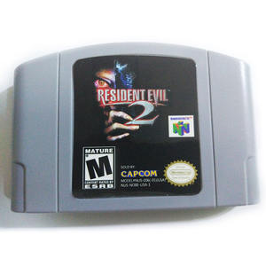 Inglés retro Resident Evil 2 Juego camarlo Kart Marlo party <span class=keywords><strong>everdrive</strong></span> para Cartucho N64 - Product Image 1