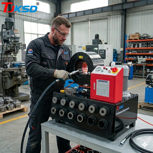 เครื่องอัดท่อขนาด 1/8"-4" 16 หัวอัด สำหรับงานซ่อมบำรุงอุตสาหกรรม ได้รับมาตรฐาน CE ISO ใช้ไฟ 220-400V สำหรับงานเหมืองและสายการผลิต - Product Image 6