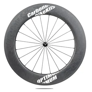 SR88 700c ถนนจักรยานท่อคลินเชอร์88มิลลิเมตรล้อคาร์บอนฮับแข่ง Wheelset