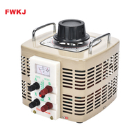 Monophasé TDGC2 5KVA série transformateur Variable Variac 220v 110V entrée régulateur de tension automatique