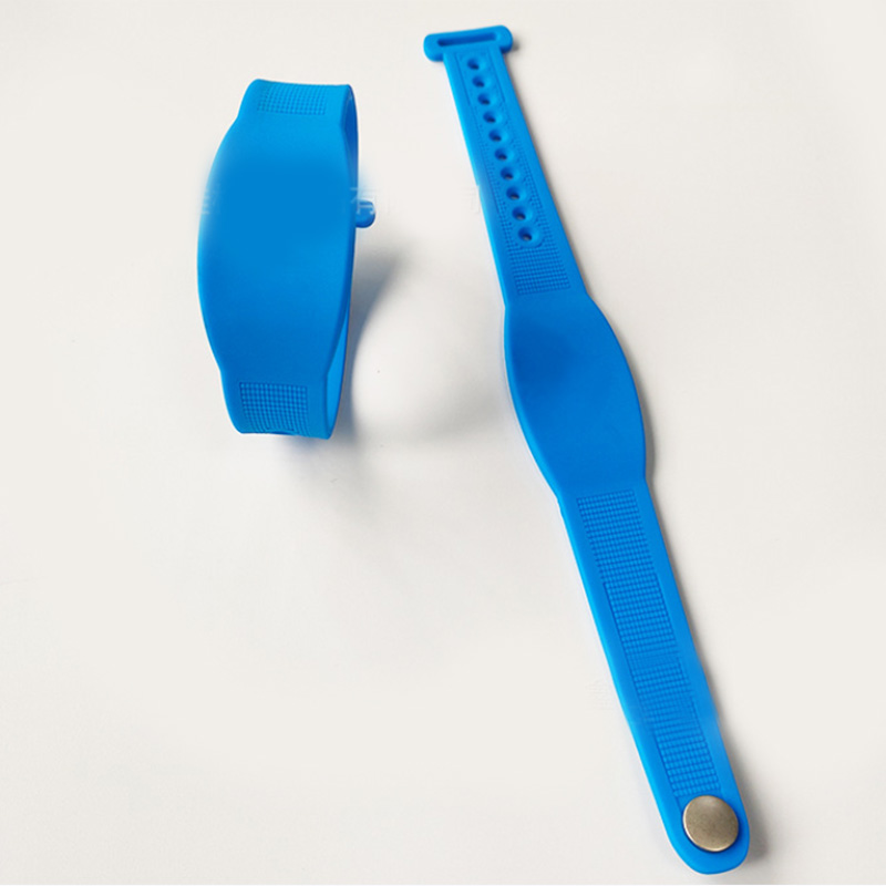 Factory Wholesale Wristband ISO144443A RFID Waterproof Silicone Bracelet Watch Full Color Printing Adjustable RFID NFC Band