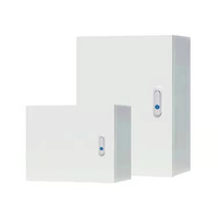 Boîte de contrôle en acier/métal et plastique, armoire électrique IP54, sécurité durable, boîte de distribution avec revêtement en poudre