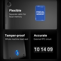 Sistema POS con Pantalla Táctil Android 14 para Control Fiscal, Tableta de 8 Pulgadas con GMS, 8 Núcleos, Lector de Huellas Dactilares, Impresora de Recibos de 80 mm, 4G, WiFi, USB, SIM Dual NB80T