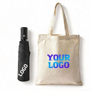Parapluie pliant triple avec protection UV, vente en gros d'usine, cadeau promotionnel d'affaires, parapluies pare-soleil portables avec revêtement noir - Product Image 1