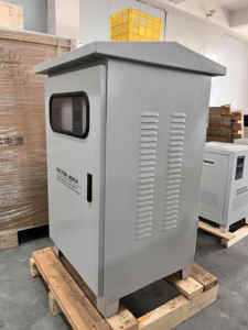 20kva ba giai đoạn ngoài trời không thấm nước Đồng <span class=keywords><strong>SVC</strong></span> Điện áp ổn định với AVR LED hiển thị 50Hz - Product Image 2