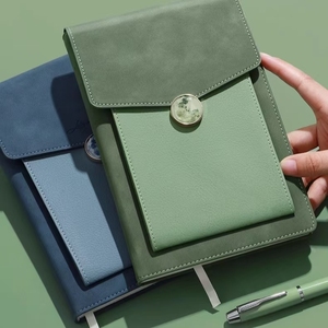 Luxuriöses Büro-Geschäfts-Flip-Notizbuch Geschenkset mit Individuellem Logo PU-Notizbuch und Stift Werbe-Firmengeschenksets - Product Image 1