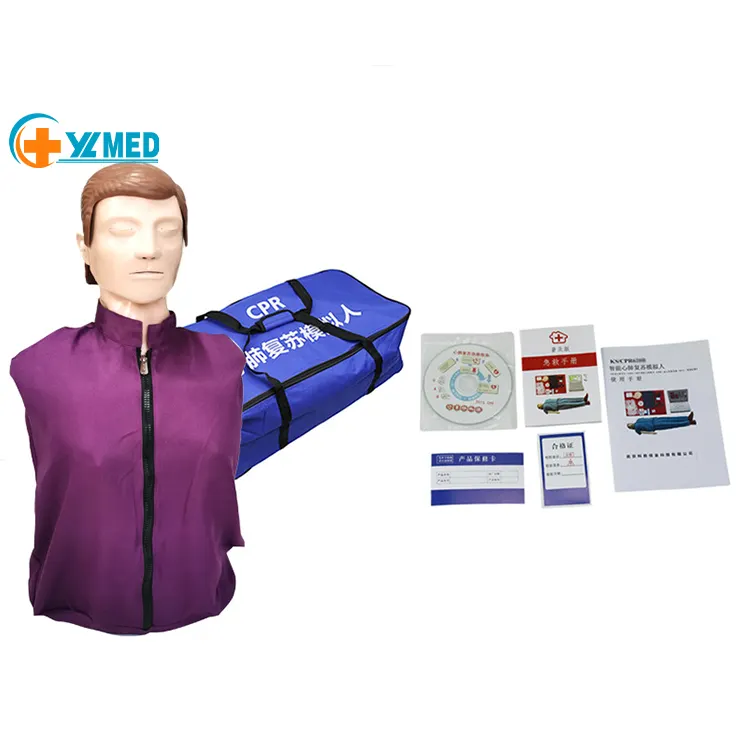 Human cpr nursing model for medical teaching first aid learning is used for medical students to learn practical operation