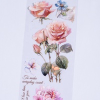 Individuell Gestalteter Blumen-PET-Aufkleber PET-Klebeband