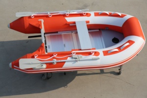 Bateau à rames en PVC, bateau de pêche gonflable avec pagaie, prêt à être expédié, radeau gonflable - Product Image 6