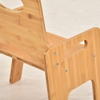 Ensemble de meubles en bois Montessori pour enfants d'âge préscolaire Table et chaise classiques interactives pour enfants en intérieur