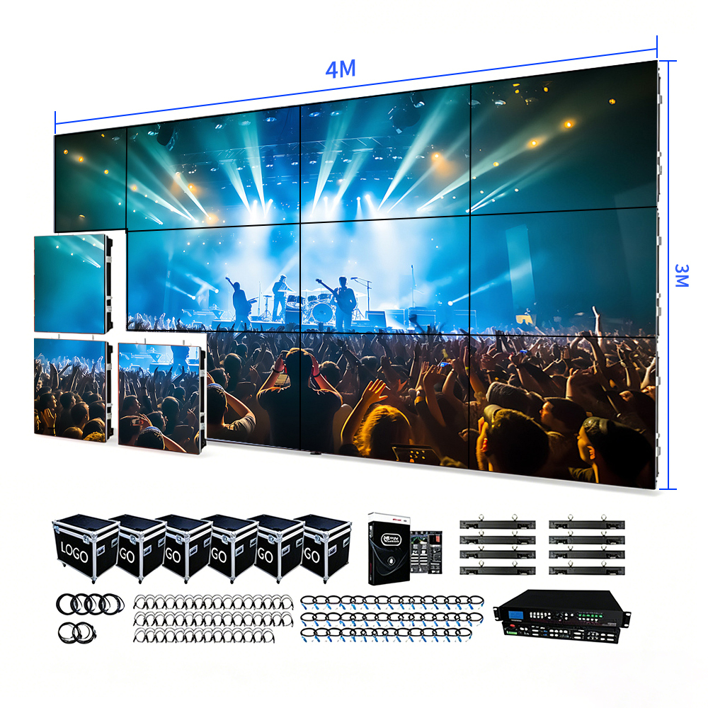 Indoor Outdoor Rental HD LED Display Screen Fine Pixel Pitch LED Display Panel Video Wall Easy Installing for Events Stage