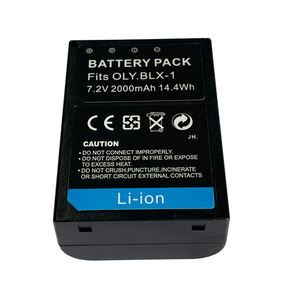 可充电7.2V 2000毫安时BLX-1 BLX1 BLX 1全解码相机电池，适用于奥林巴斯OM系统OM-1 MARK II OM 1 MK2电池 - Product Image 6