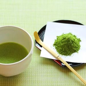 Toplu özel etiket tören sınıfı organik toz yeşil çay çay tozu 30g teneke paket vanilya lezzet <span class=keywords><strong>Matcha</strong></span> - Product Image 3