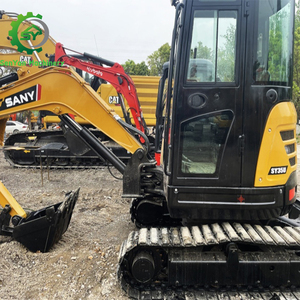 Máquina excavadora mini excavadora SY35U SY60C SY75C SY55C para construcción de casas, granja, Motor de segunda mano, caja de cambios, cojinete de bomba de engranajes - Product Image 4