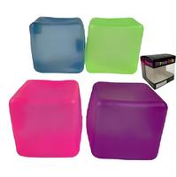 Autre jouet souple en forme de cube de glace, cube anti-stress à presser pour stimulation sensorielle, unisexe, 14 ans et plus, marque OEM, modèle MQ-A-019, vente en gros