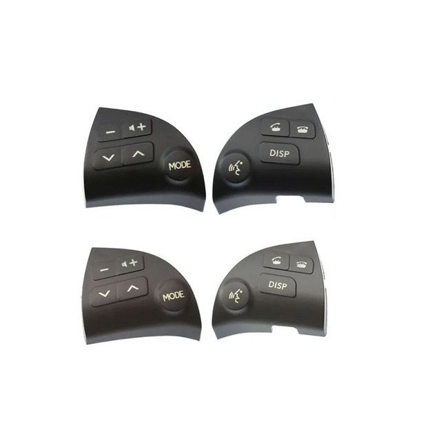 New 84250-33190 Replacement Car Steering Wheel Multifunction for Speaker Volume Button Switch Cover for ES350 ES240