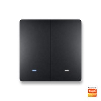 Interrupteur intelligent Tuya Zigbee 3.0 standard britannique sans neutre, relais magnétique bidirectionnel compatible avec Yandex Alice