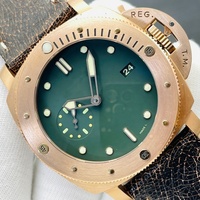 Montres mécaniques pour hommes VSF Luxury PAM Series, surface miroir en cristal saphir, design étanche profond, 47 mm, Paneraies