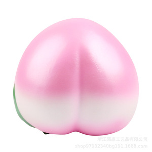Pu Peach Shape High <b>Rebound</b> Stress Relief Toy Fidget Toy For Kids Unisex 8 To 13 Years - Product Image 5