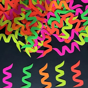 Cao cấp UV huỳnh quang giấy <span class=keywords><strong>Streamer</strong></span> & Confetti Halloween & sinh nhật đảng ảnh Booth Backdrop thiết kế cho lễ kỷ niệm - Product Image 6