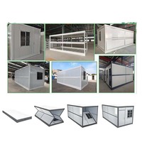 Casa Contenedor Plegable VITA de 20 pies/40 pies, Diseño Moderno, Casa Modular Prefabricada, Transpirable, para Oficina, Centro Comercial, Escuela, Taller