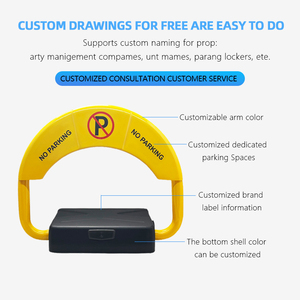 Nhà Máy Bán Buôn Rất Nhiều Tư Nhân Khối Thông Minh Hàng Rào Điều Khiển Từ Xa Năng Lượng Mặt Trời Điện Nhà Để Xe Xe Không Gian Tự Động Đậu Xe Khóa - Product Image 3