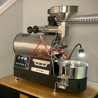 Machine à torréfier le café 1kg 2kg 3kg 6kg, torréfacteur commercial Dongyi, prix usine, alternative au Probat pour les cafés