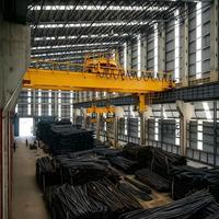 Pont roulant magnétique industriel de 20 tonnes de qualité européenne avec élévateur électromagnétique pour la manutention de matériaux lourds en acier en entrepôt