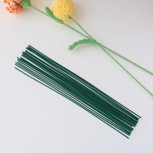 Tiges <span class=keywords><strong>de</strong></span> fleurs artificielles <span class=keywords><strong>de</strong></span> 2 mm et 3 mm, <span class=keywords><strong>fil</strong></span> <span class=keywords><strong>de</strong></span> <span class=keywords><strong>fer</strong></span> recouvert <span class=keywords><strong>de</strong></span> plastique, <span class=keywords><strong>fil</strong></span> <span class=keywords><strong>de</strong></span> <span class=keywords><strong>fleuriste</strong></span> pour la décoration florale et la fabrication <span class=keywords><strong>de</strong></span> fleurs en chenille - Product Image 4