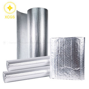 Material de aislamiento térmico automotriz personalizado: Espuma reductora de calor/ruido con capa metálica reflectante - Product Image 1