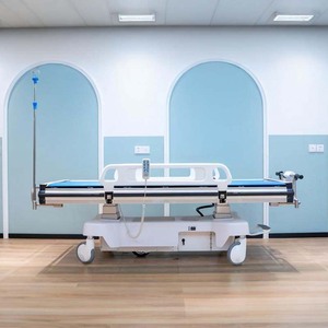 Tempat Tidur Medis Transfer Pasien Canggih Multifungsi Elektrik untuk Rumah Sakit, Tempat Tidur Transportasi Darurat Pasien - Product Image 3