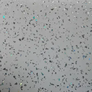 White Sparkle Glossy HPL Sheet High Pressure Compact Laminate Board Waterproof Anti Bacterial Formica 1220*2440mm