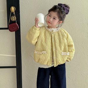 Giacca Invernale Casual per Bambine in Cotone Felpato Spesso e Traspirante Nuovo Stile 2026 - Product Image 6