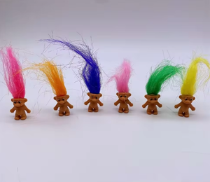 Muñeco Troll <span class=keywords><strong>de</strong></span> 3 cm, <span class=keywords><strong>de</strong></span> un solo color, divertido juguete para niños, figura <span class=keywords><strong>de</strong></span> miembros <span class=keywords><strong>de</strong></span> la familia, figuras <span class=keywords><strong>de</strong></span> juguete, muñecos feos vintage. - Product Image 5