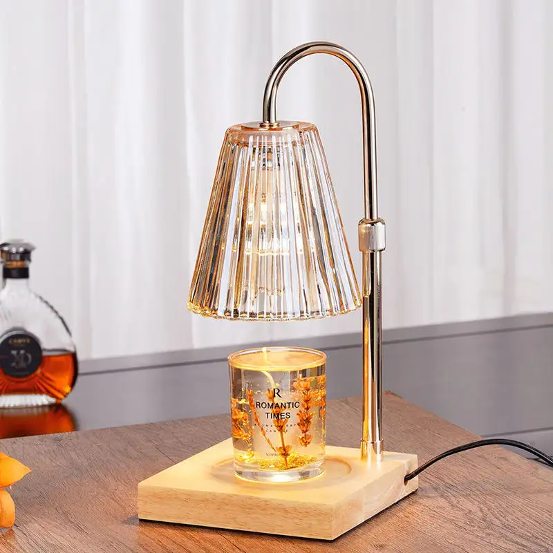 Hot Retro Lantern Wax Candle Melting Warmer Light Glass Aromatherapy Burner Fragrance Candle Warmer Lamp Heater Lamp For Bedroom