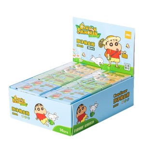 Borradores Deli Crayon Shinchan LB908, 36 Piezas, Textura Suave, Diseño de Tiras Coleccionables, para Estudiantes y Niños - Product Image 5