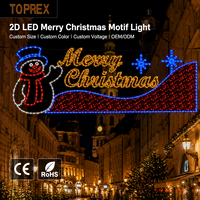 Silhouette de bonhomme de neige lumineuse pour extérieur, motif lumineux de Noël, décoration de jardin 2D à LED, cadre de signalisation grand format de qualité commerciale