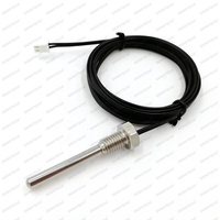 Sensor Termistor NTC Sekrup dengan Probe Berulir Baja Tahan Karat dan Output Resistansi untuk Aplikasi OEM