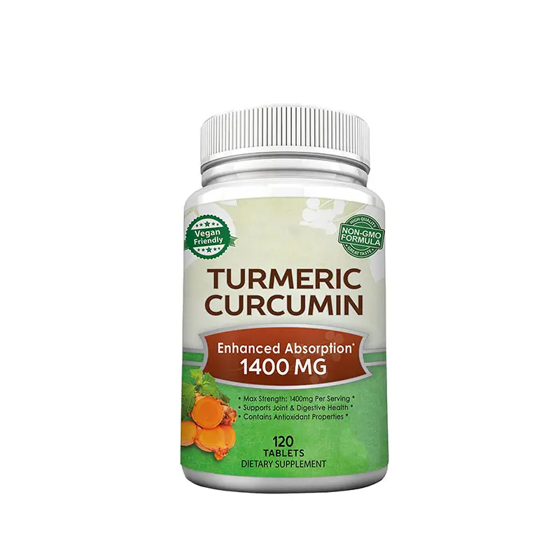 Benutzer definierte 100% natürliche vegane schwarze Pfeffer Extrakt Kurkuma Wurzel öl Curcumin Pillen Tabletten für Antioxidantien Ergänzung