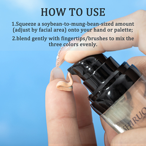 Primer <span class=keywords><strong>Viso</strong></span> 3 in 1 all'Ingrosso: Controllo Olio, <span class=keywords><strong>Idratante</strong></span>, Protezione <span class=keywords><strong>Solare</strong></span> e Correttore Colore - Product Image 6