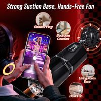 Automatisch Rotierender Teleskop-Vibrator aus ABS+Silikon-Material, USB-Aufladbar, 10 Frequenzen, 100% Wasserdicht für Erwachsene Männer